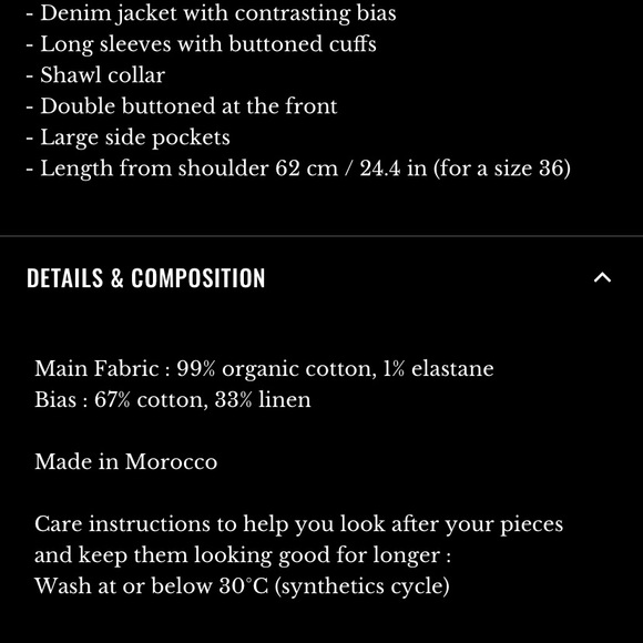 COPY - Sezane jacket NWT - Picture 5 of 7